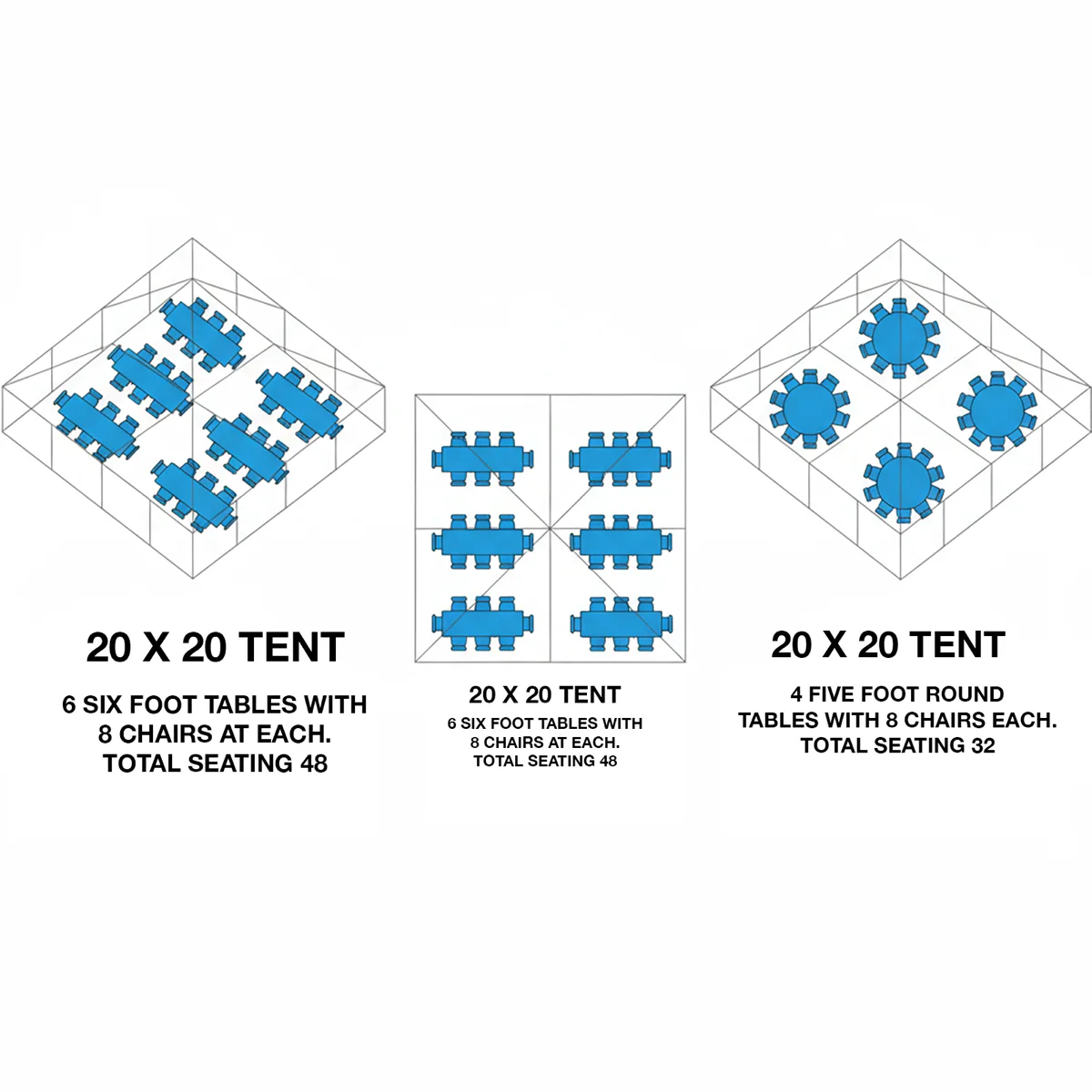 20x20 High Peak Tent thumbnail 5