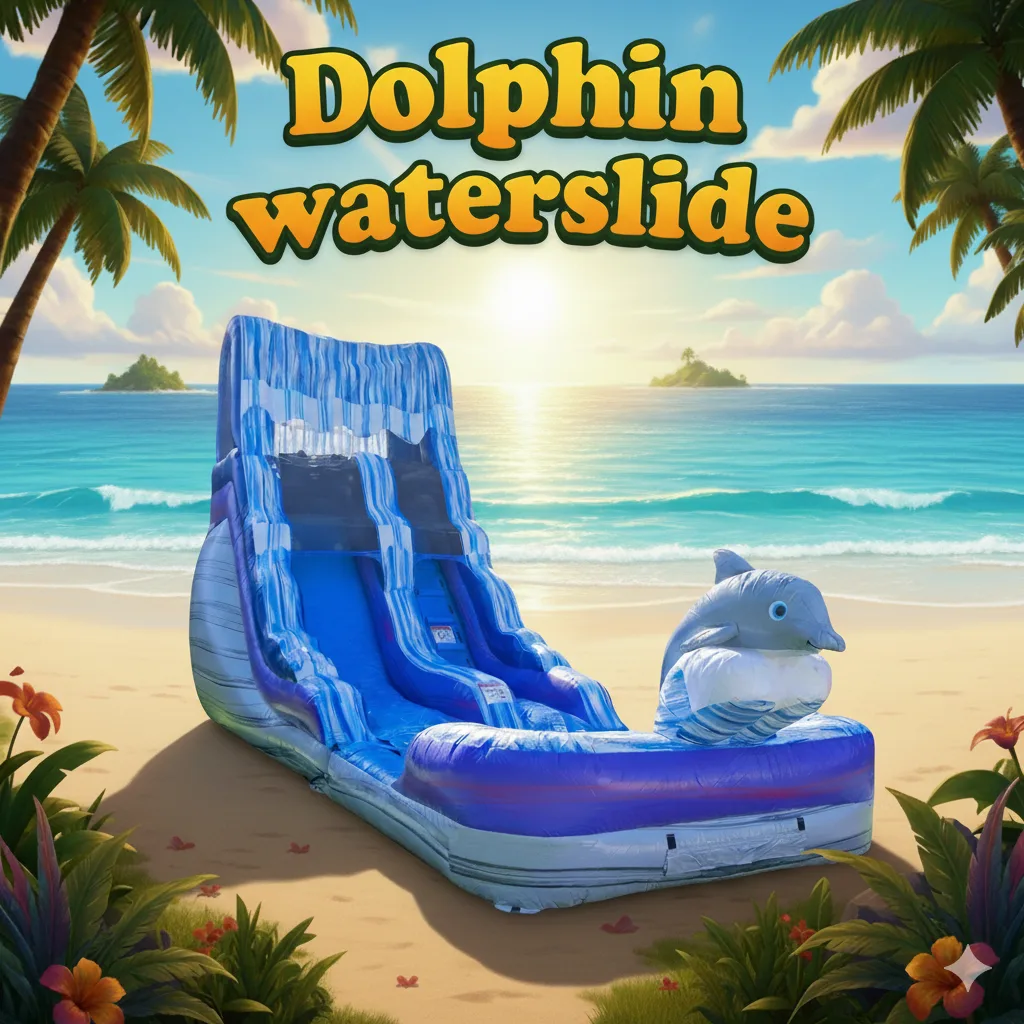 Dolphin Water Slide 17ft