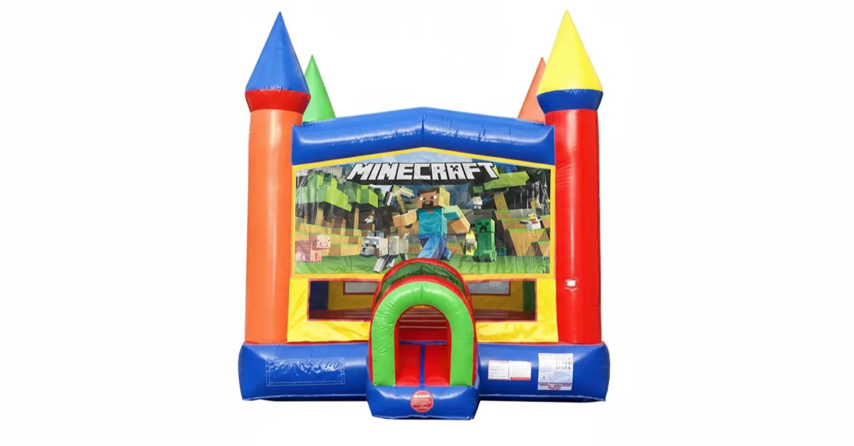 Minecraft Bounce House