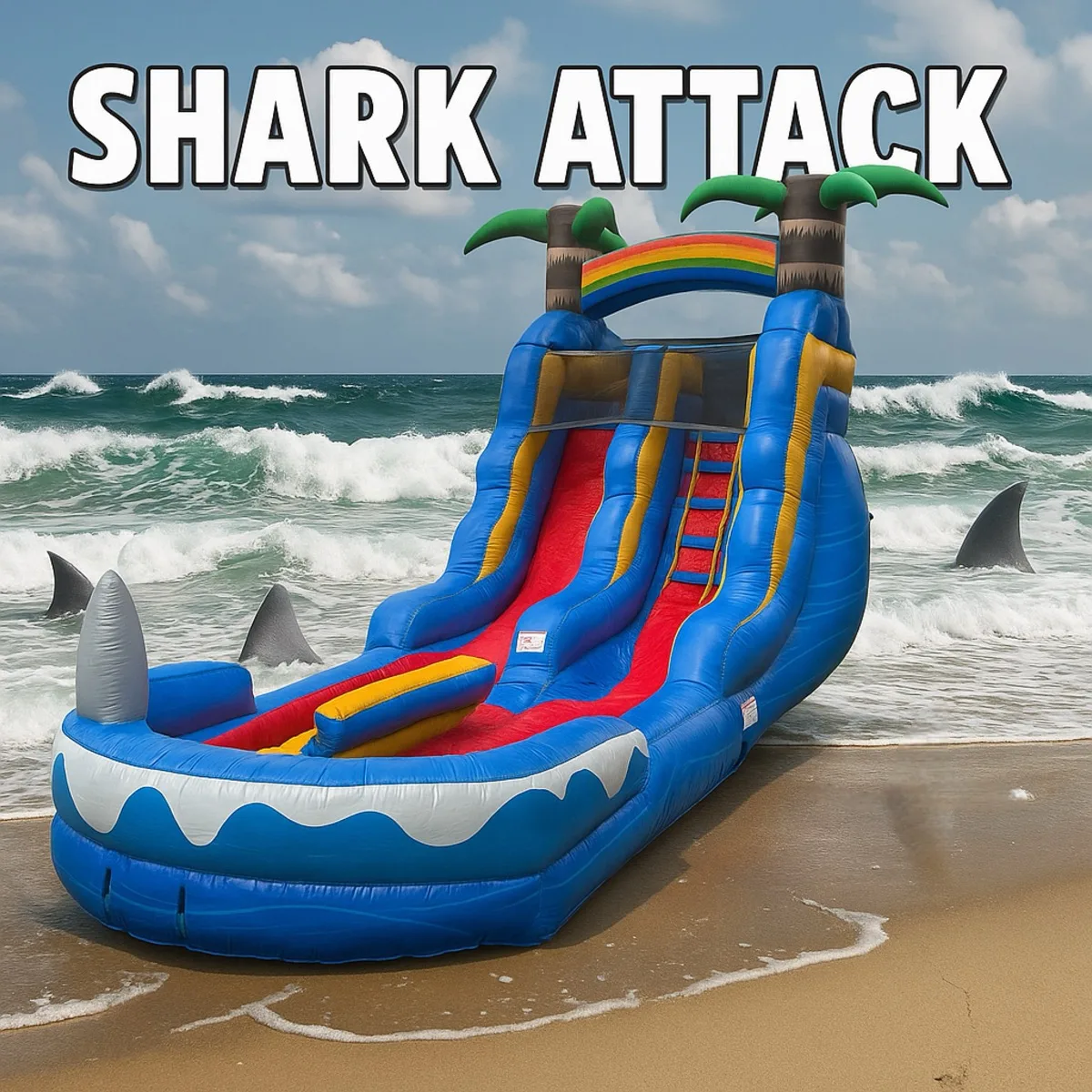 Shark Attack Water Slide 17ft
