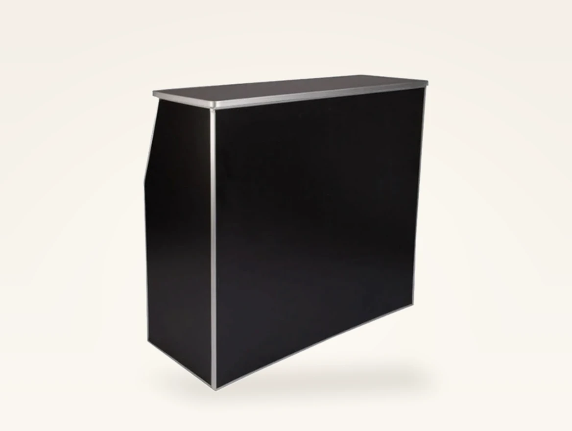 Black Portable Folding Bar