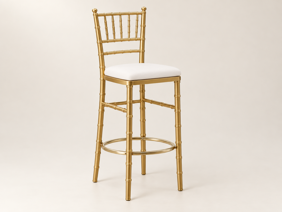 Gold Chiavari Barstool - Image 1