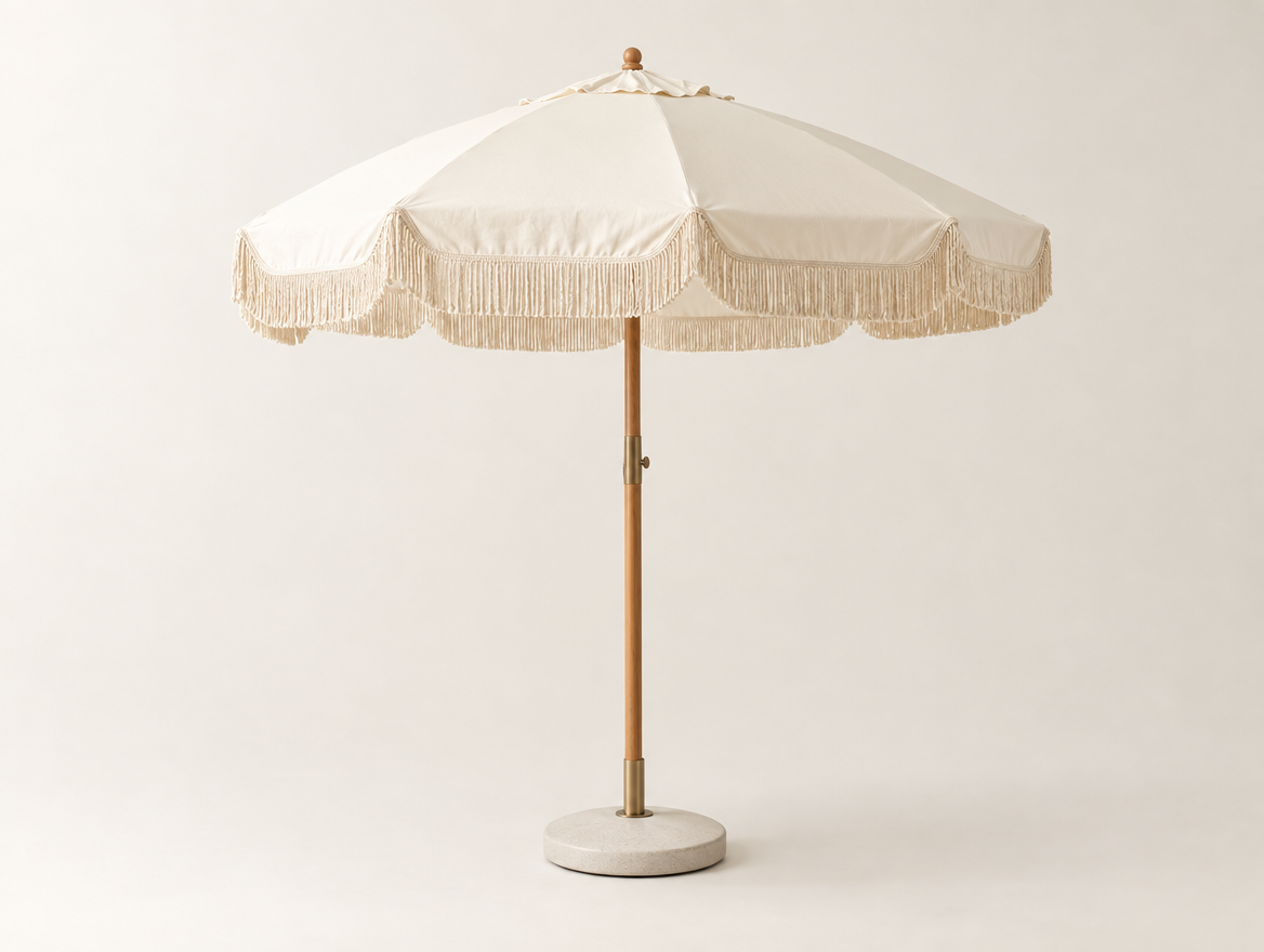 Fringe Market Umbrella