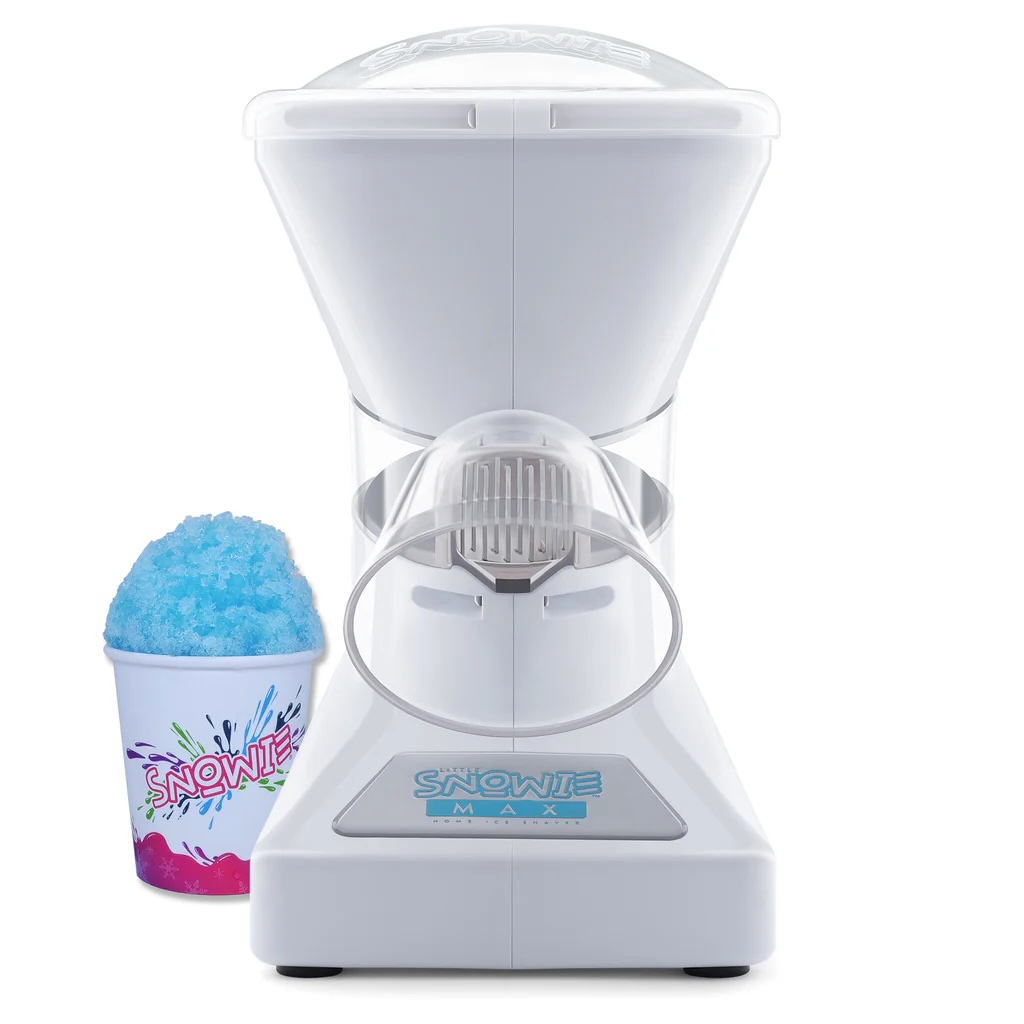 Snow cone machine for a Miami party